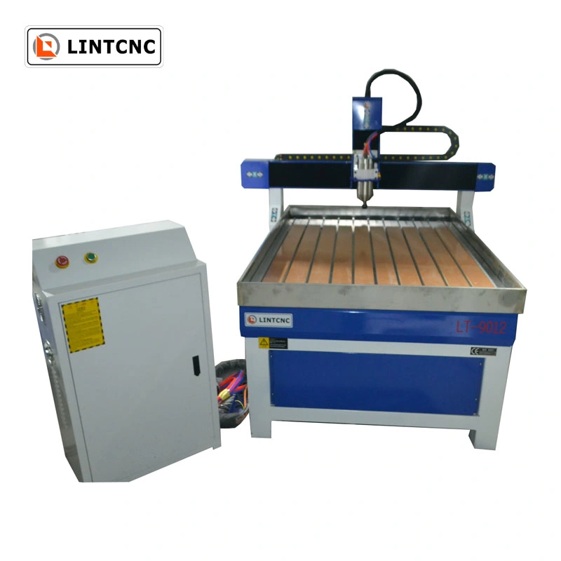 9012 9015 Aluminum Cutter Advertising CNC Router 2.2kw for Copper Brass Wood PVC