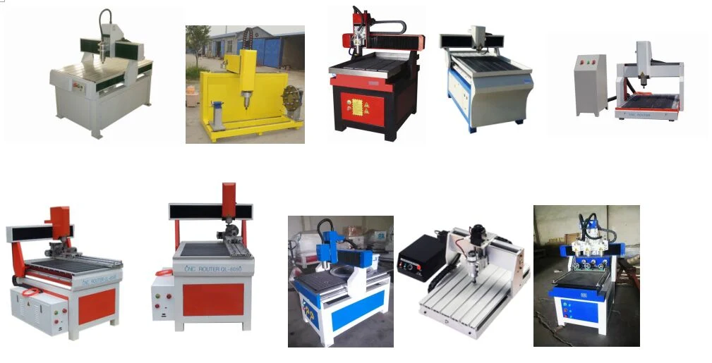 Wood Stone Marble Granite Metal Advertising CNC Router 6090