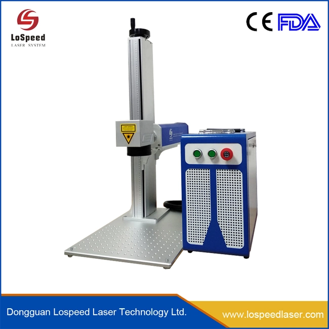 Space Saver Fiber Laser Marking Machine for Diodes Component Marking Tracking Number and Identification ID