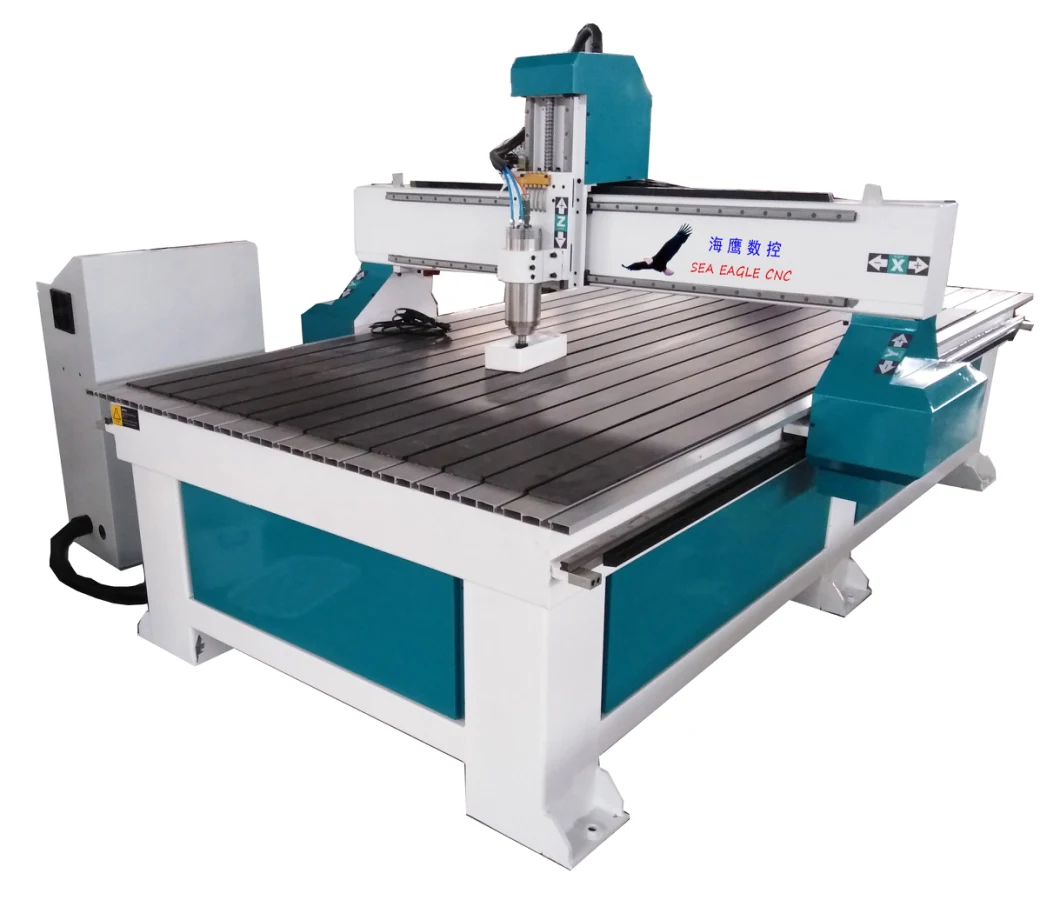 Fast Speed Synchronized CNC Router for Stone 2 Heads Plane Engraving Machine