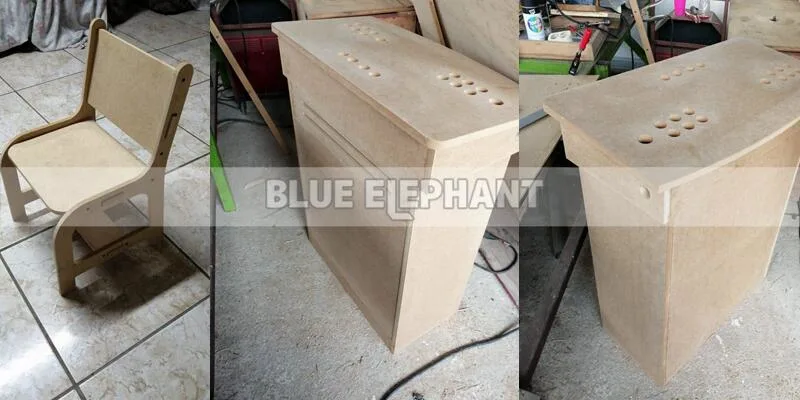 Heavy Duty Blue Elephant 1530 Customized Size Atc Acrylic Advertising CNC Router with Dust Collector for Sale in Italy