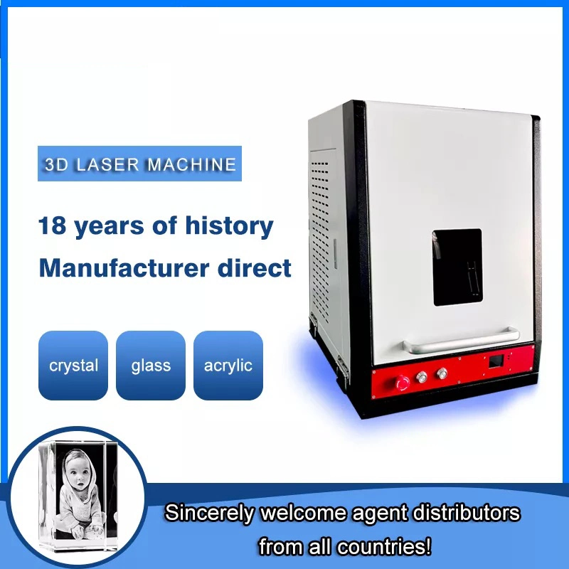 3D Glass Laser Engraving Machine for Gift 3D Laser Crystal Engraver Crystal 3D Laser Photo Machine